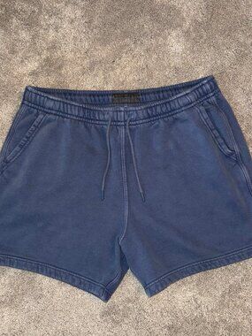 Abercrombie Essential Short - Blue Wash - Size XL